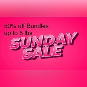 50% Off Bundles Sunday Sale